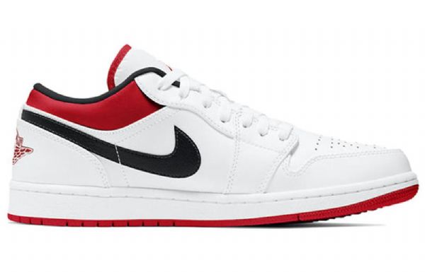 Nízké Retro Basketbalové Boty Nike Air Jordan 1 Pro Muže Bílo Červené