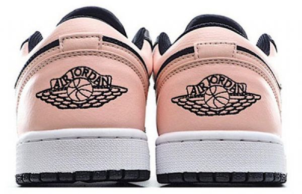 Nízké Retro Basketbalové Boty Nike Air Jordan 1 Pro Muže Černá Coral