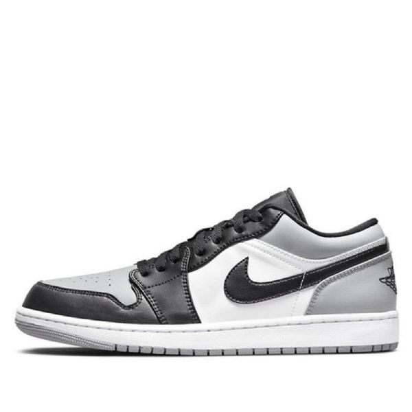 Nízké Retro Basketbalové Boty Nike Air Jordan 1 Pro Muže Černá Šedá