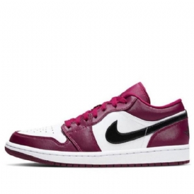 Nízké Retro Basketbalové Boty Nike Air Jordan 1 Pro Muže Červené