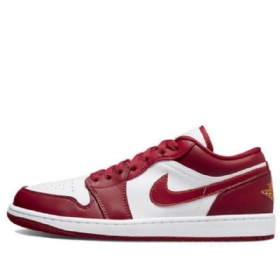 Nízké Retro Basketbalové Boty Nike Air Jordan 1 Pro Muže Červené