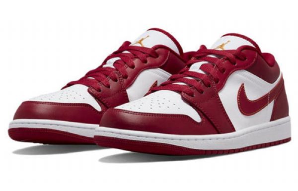 Nízké Retro Basketbalové Boty Nike Air Jordan 1 Pro Muže Červené