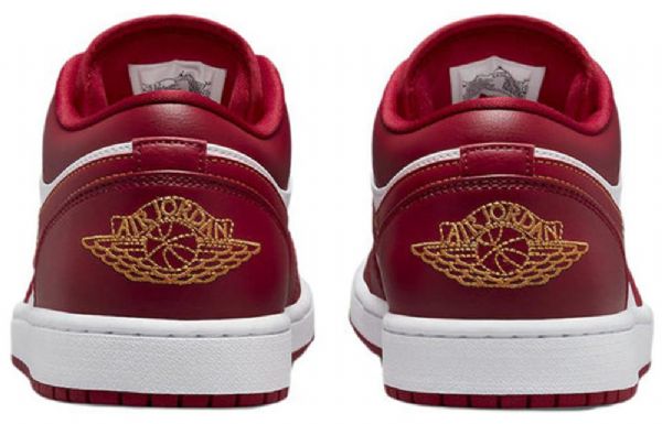 Nízké Retro Basketbalové Boty Nike Air Jordan 1 Pro Muže Červené