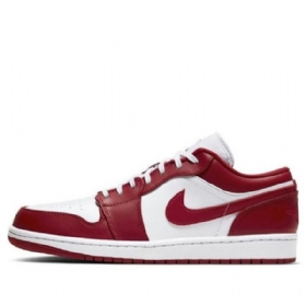 Nízké Retro Basketbalové Boty Nike Air Jordan 1 Pro Muže Červené