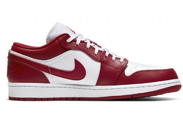 Nízké Retro Basketbalové Boty Nike Air Jordan 1 Pro Muže Červené