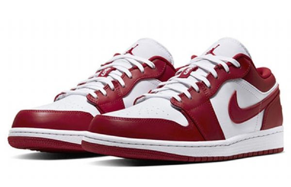 Nízké Retro Basketbalové Boty Nike Air Jordan 1 Pro Muže Červené
