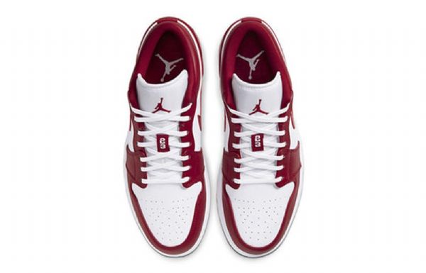 Nízké Retro Basketbalové Boty Nike Air Jordan 1 Pro Muže Červené