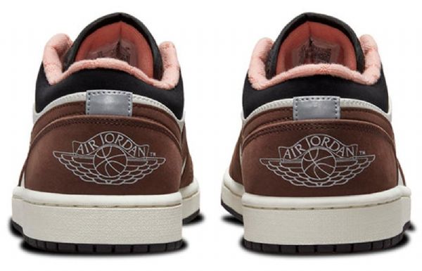 Nízké Retro Basketbalové Boty Nike Air Jordan 1 Pro Muže Hnědobílé