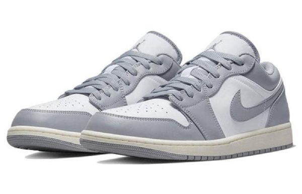 Nízké Retro Basketbalové Boty Nike Air Jordan 1 Pro Muže Šedé