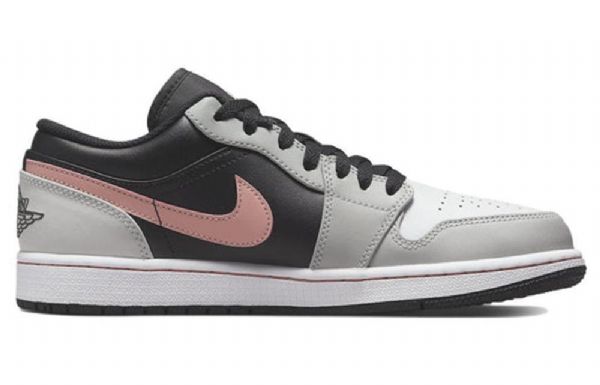 Nízké Retro Basketbalové Boty Nike Air Jordan 1 Pro Muže Šedé Korálové