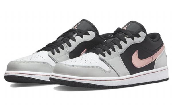 Nízké Retro Basketbalové Boty Nike Air Jordan 1 Pro Muže Šedé Korálové