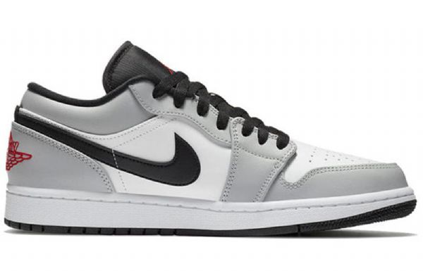 Nízké Retro Basketbalové Boty Nike Air Jordan 1 Pro Muže Světle Šedé