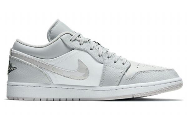 Nízké Retro Basketbalové Boty Nike Air Jordan 1 Pro Muže V Bílé Kamufláži