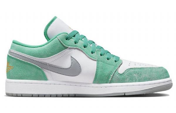 Nízké Retro Basketbalové Boty Nike Air Jordan 1 Pro Muže Zelená Černá