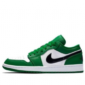 Nízké Retro Basketbalové Boty Nike Air Jordan 1 Pro Muže Zelené