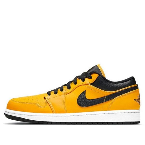 Nízké Retro Basketbalové Boty Nike Air Jordan 1 Pro Muže Zlato Černá