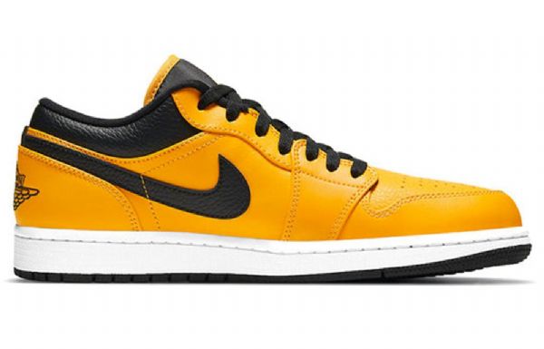 Nízké Retro Basketbalové Boty Nike Air Jordan 1 Pro Muže Zlato Černá