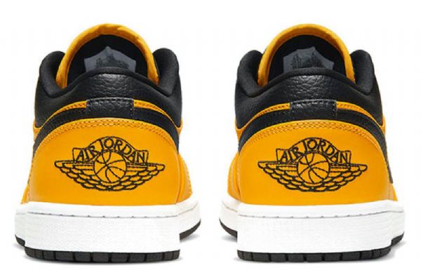 Nízké Retro Basketbalové Boty Nike Air Jordan 1 Pro Muže Zlato Černá