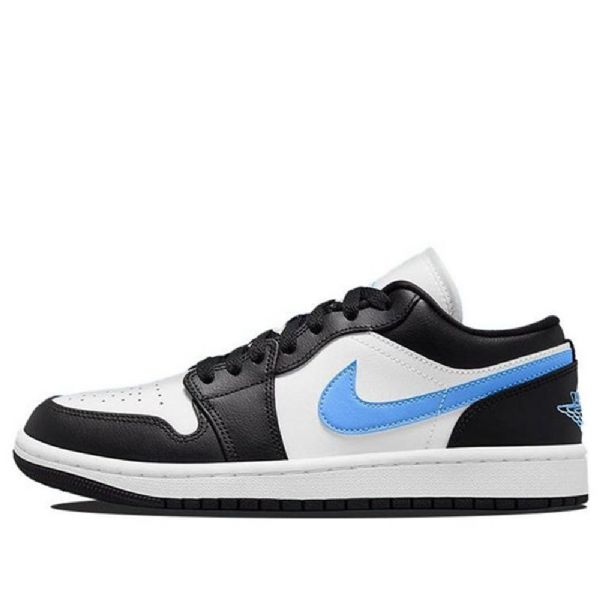 Nízké Retro Basketbalové Boty Nike Air Jordan 1 Pro Ženy Černá Modrá