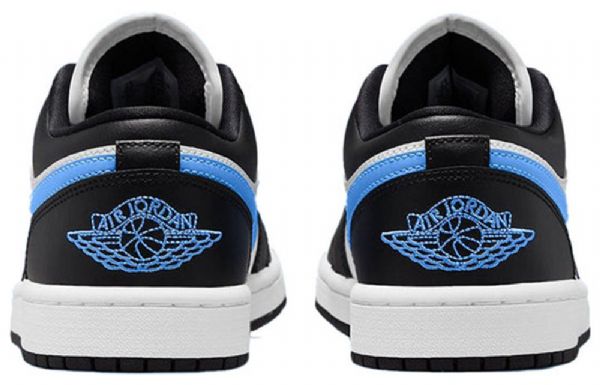Nízké Retro Basketbalové Boty Nike Air Jordan 1 Pro Ženy Černá Modrá