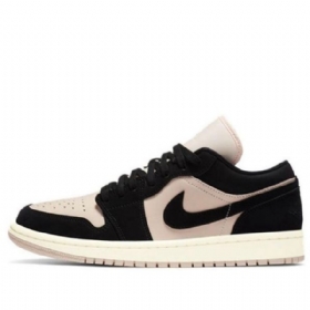 Nízké Retro Basketbalové Boty Nike Air Jordan 1 Pro Ženy Černé