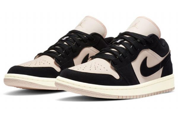 Nízké Retro Basketbalové Boty Nike Air Jordan 1 Pro Ženy Černé