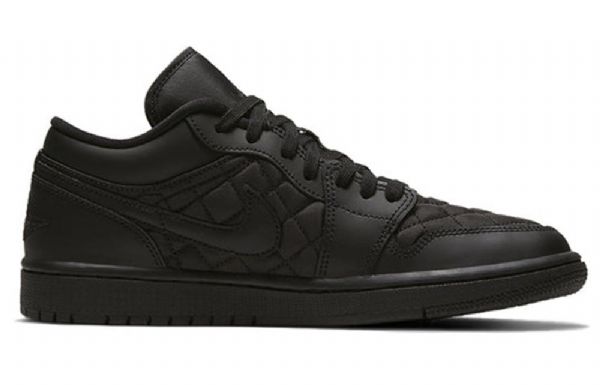 Nízké Retro Basketbalové Boty Nike Air Jordan 1 Pro Ženy Černé