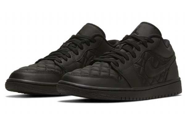 Nízké Retro Basketbalové Boty Nike Air Jordan 1 Pro Ženy Černé