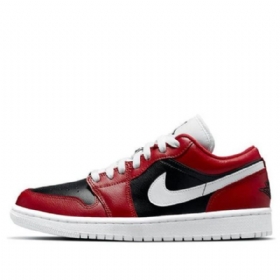 Nízké Retro Basketbalové Boty Nike Air Jordan 1 Pro Ženy Červenobílé