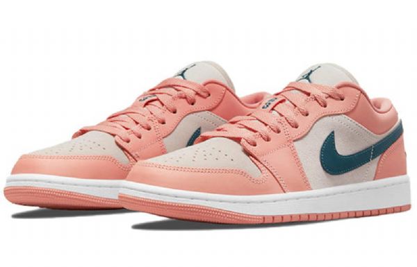 Nízké Retro Basketbalové Boty Nike Air Jordan 1 Pro Ženy Light Coral