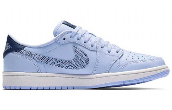 Nízké Retro Basketbalové Boty Nike Air Jordan 1 Pro Ženy Modré