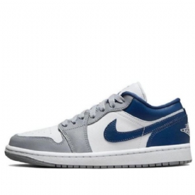 Nízké Retro Basketbalové Boty Nike Air Jordan 1 Pro Ženy Modré