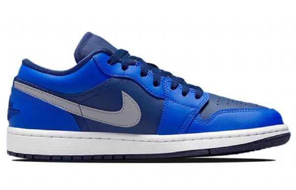 Nízké Retro Basketbalové Boty Nike Air Jordan 1 Pro Ženy Modrobílé