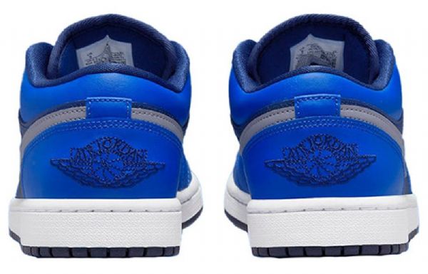 Nízké Retro Basketbalové Boty Nike Air Jordan 1 Pro Ženy Modrobílé