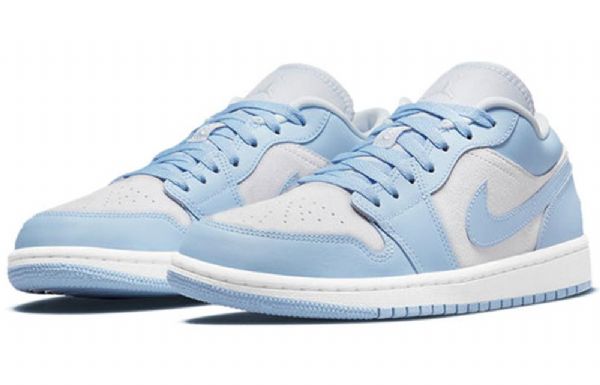 Nízké Retro Basketbalové Boty Nike Air Jordan 1 Pro Ženy Světle Modré