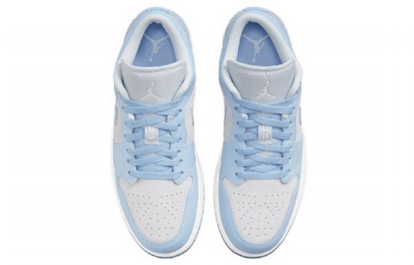 Nízké Retro Basketbalové Boty Nike Air Jordan 1 Pro Ženy Světle Modré