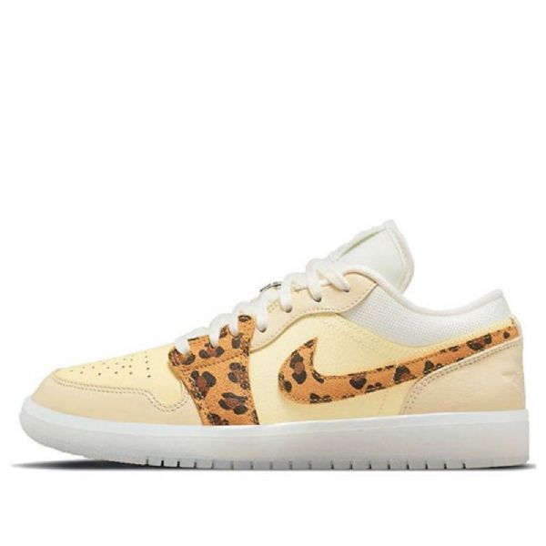 Nízké Retro Basketbalové Boty Nike Air Jordan 1 Pro Ženy V Khaki Barvě