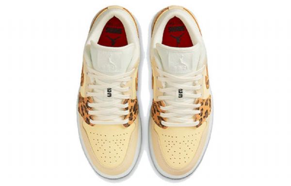 Nízké Retro Basketbalové Boty Nike Air Jordan 1 Pro Ženy V Khaki Barvě