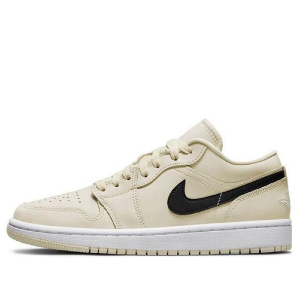 Nízké Retro Basketbalové Boty Nike Air Jordan 1 Pro Ženy V Khaki Barvě