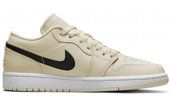 Nízké Retro Basketbalové Boty Nike Air Jordan 1 Pro Ženy V Khaki Barvě