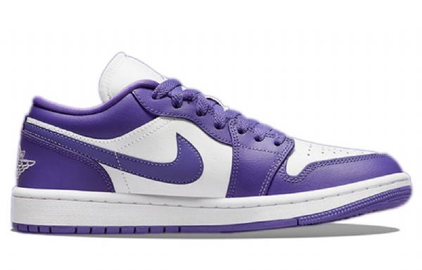 Nízké Retro Basketbalové Boty Nike Air Jordan 1 Pro Ženy Ve Fialové Barvě