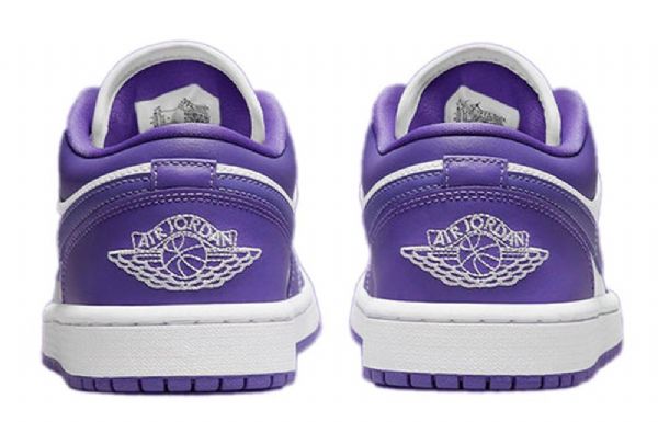 Nízké Retro Basketbalové Boty Nike Air Jordan 1 Pro Ženy Ve Fialové Barvě