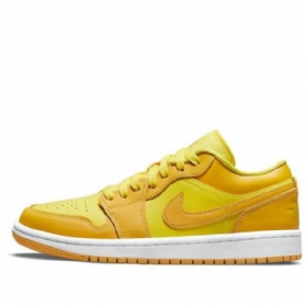Nízké Retro Basketbalové Boty Nike Air Jordan 1 Pro Ženy Žluté