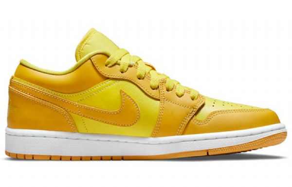 Nízké Retro Basketbalové Boty Nike Air Jordan 1 Pro Ženy Žluté
