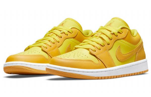 Nízké Retro Basketbalové Boty Nike Air Jordan 1 Pro Ženy Žluté