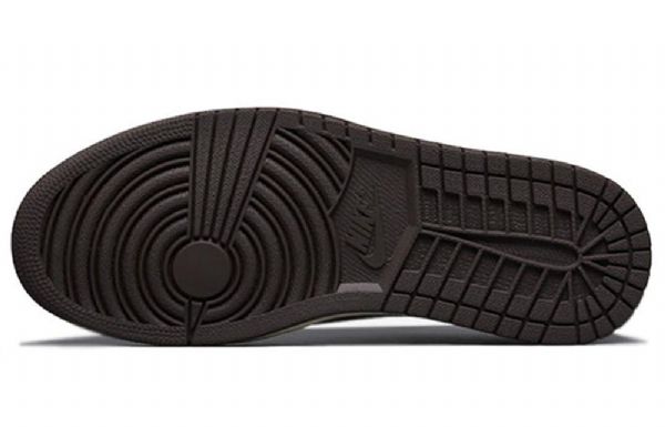 Nízké Retro Basketbalové Boty Nike Travis Scott Air Jordan 1 Pro Muže Hnědobílé