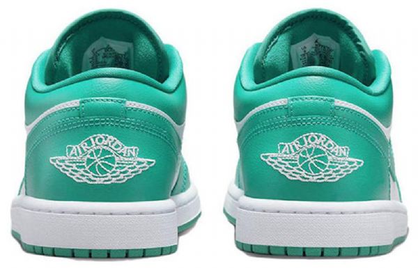 Nízké Topy Nike Air Jordan 1 Nové Smaragdové Retro Basketbalové Boty Pro Ženy Zelené