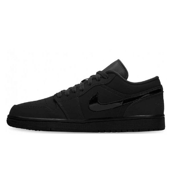 Nízké Trojité Boty Nike Air Jordan 1 Pro Muže Černé
