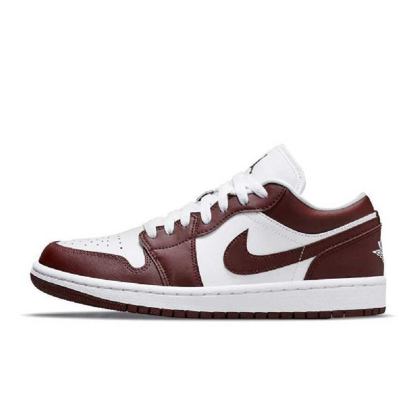 Nízké Týmové Boty Nike Air Jordan 1 Pro Muže Červenobílé