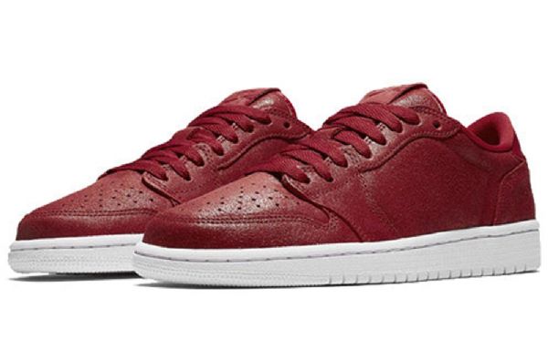Ns Retro Basketbalové Boty Nike Air Jordan 1 Low Tops Pro Ženy Červené